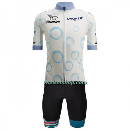 Fietskleding (Fietsshirt + Korte Koersbroek) 2022 Deutschland Tour - Wit